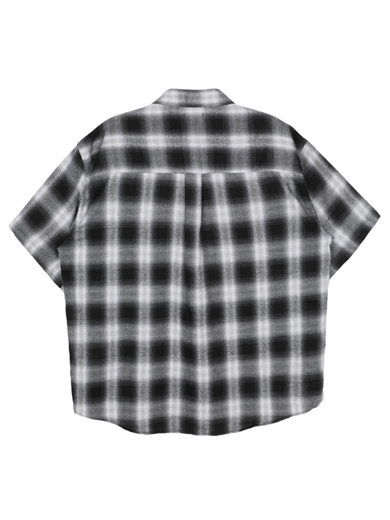 ASCLO レトロチェック半袖シャツ（3色）