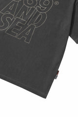 AB X WIND AND SEA T-SHIRTS (CHARCOAL)
