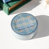 Winter Muffler Masking Tape / Misty Blue