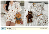 Cool homebody short-sleeved homewear pajama set collection (24GC002)