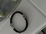 ASCLO Magnetic Leather Bracelet (2color)