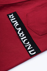 BBD No Sympathy Wide Cotton Pants (Red)