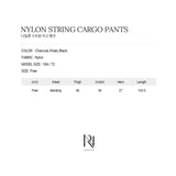 NYLON STRING CARGO PANT'S