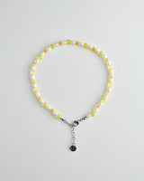 MP021 FRESHWATER PEARL WITH NATURAL STONE NECKLACE 