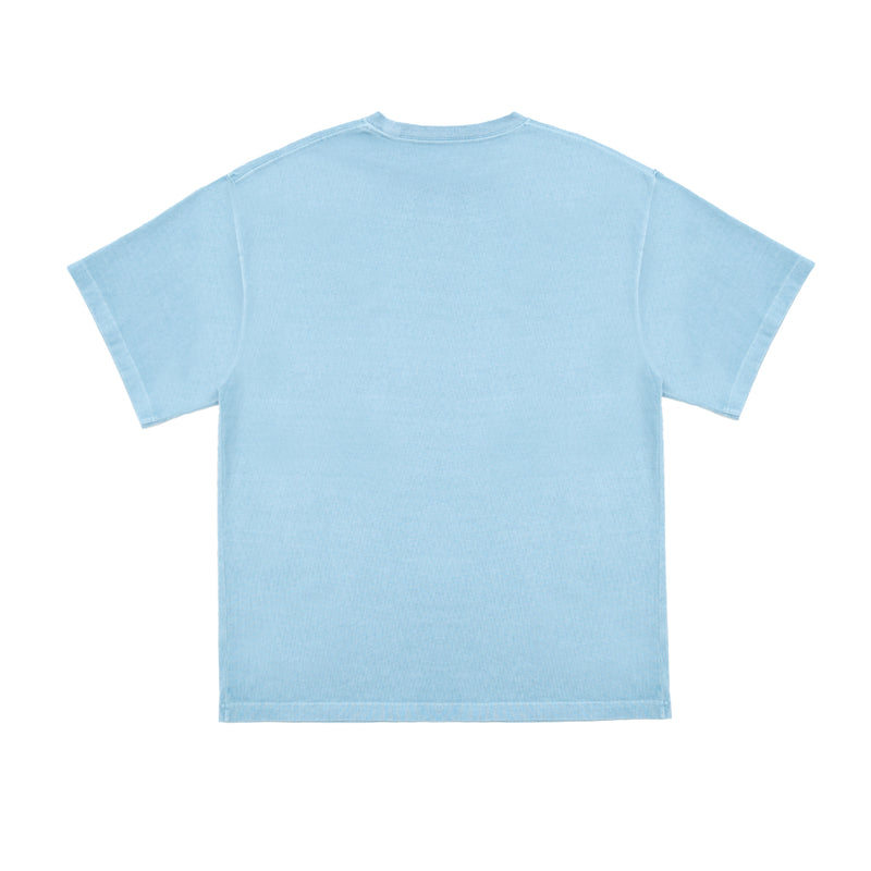 Spreadyou;th マーキュリアルピグメントTシャツ (Washed Blue)