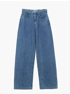 [MADE] Normal summer medium denim wide jeans pants