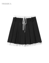 Rina Bendable Pleats Mini Skirt 2 Colors