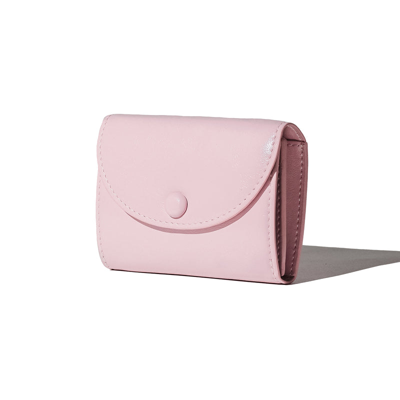 DOT TWO POCKET Coin & Card Wallets baby pink
