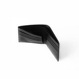 Plain Bi-fold 6CC 1/2 Wallet_Black