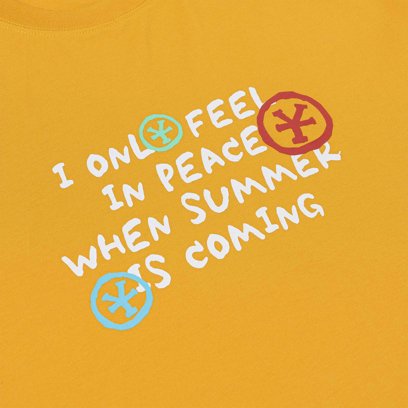 Feelin Peace T-shirt - Yellow
