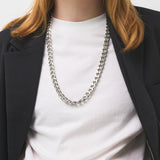 a men's long-chain necklace_CLEF OG NO.3 NEC
