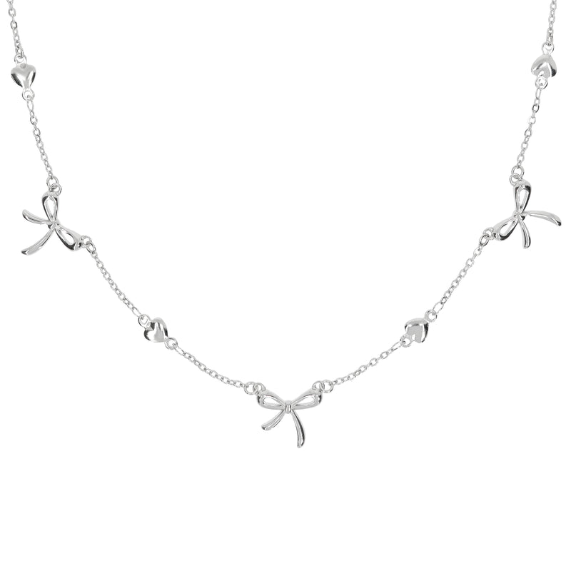 Triple Ribbon Necklace