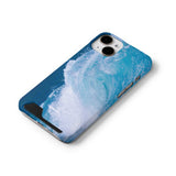 [Matte Card] Dark Blue Crushing Waves Phone Case
