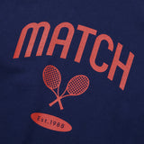 テニスマッチスウェットシャツ - NAVY