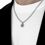 Men's Necklace Coin Pendant_CLEF COIN NEC