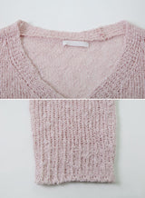 EL Boucle Loose Knit Cardigan (4color)