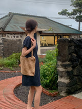 Orbet shoulder bag knitted summer bag (2 colors)