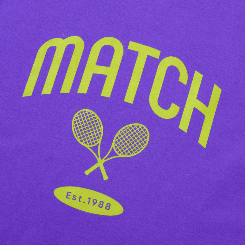 テニスマッチTシャツ - PURPLE