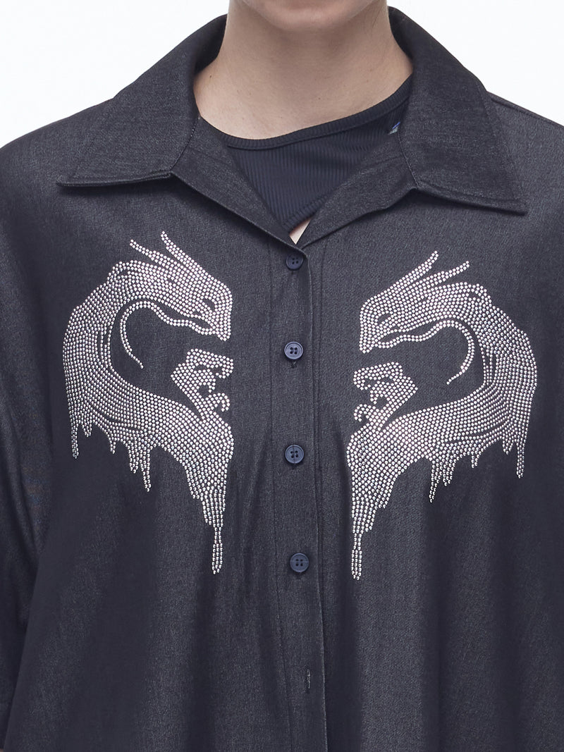 Dragon Hotfix Shirts(BK)