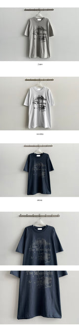 Lee Moon Overfit Short Sleeve T-Shirt