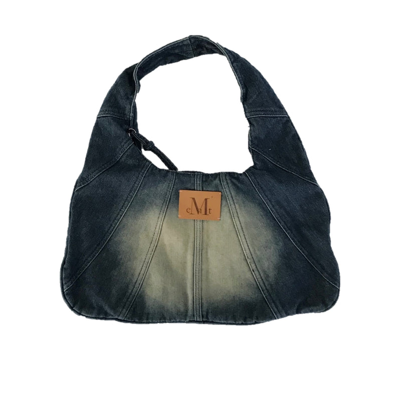 WAVE DENIM SHOULDER BAG (3color)