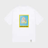 [UNISEX] フールドールイエローボックスショートスリーブtシャツ