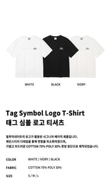 【SET】Tag Symbol Logo T-Shirt