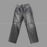 NOS108 Day Black Blue Destroyed Jeans (XS to L)