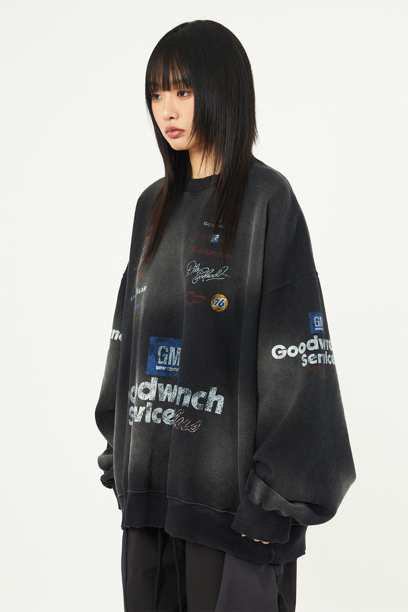 Pochi pigment fleece over sweatshirt – 60% - SIXTYPERCENT