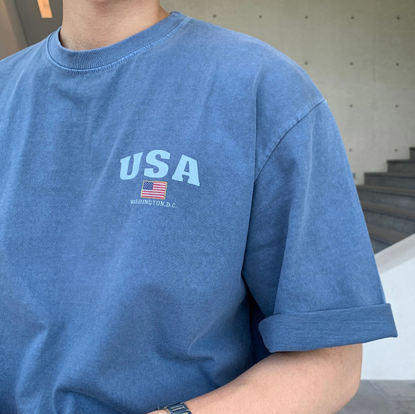 LMN Rio USA Pigment Short Sleeve T-shirt (4 colors)