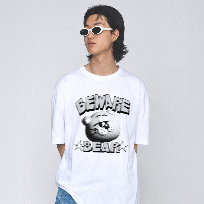 [UNISEX] Beware Bear Short Sleeve T-shirt