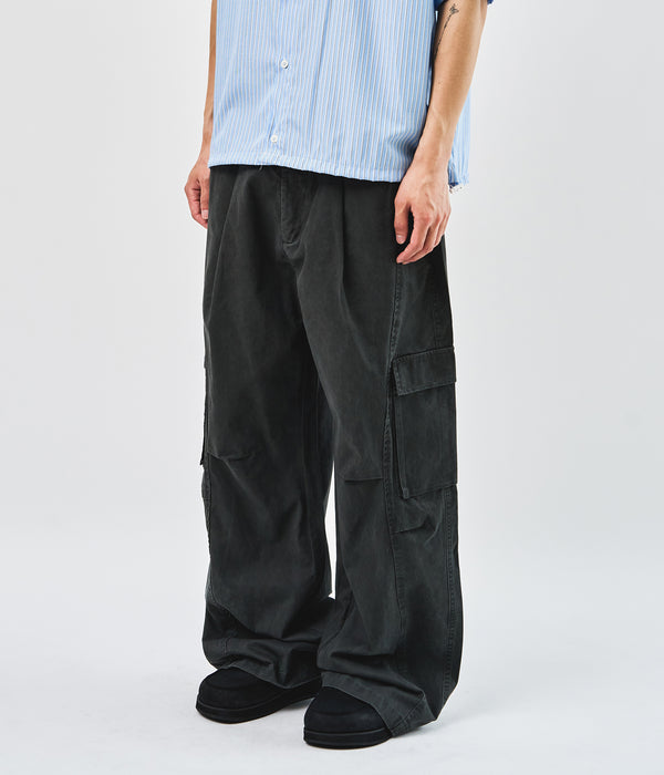 Tracking Washed Cargo Pants (4color)