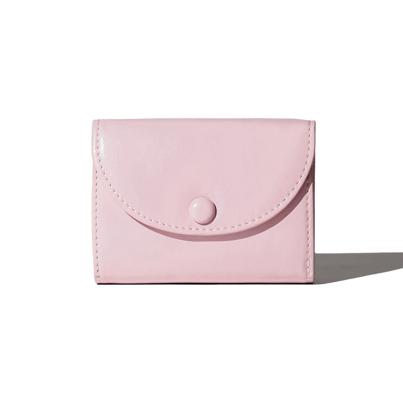 DOT TWO POCKET Coin & Card Wallets baby pink