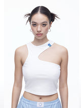 Airly Cut-out Sleeveless T(WH)