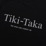 FOOTBALL TIKI-TAKA T-SHIRT - BLACK