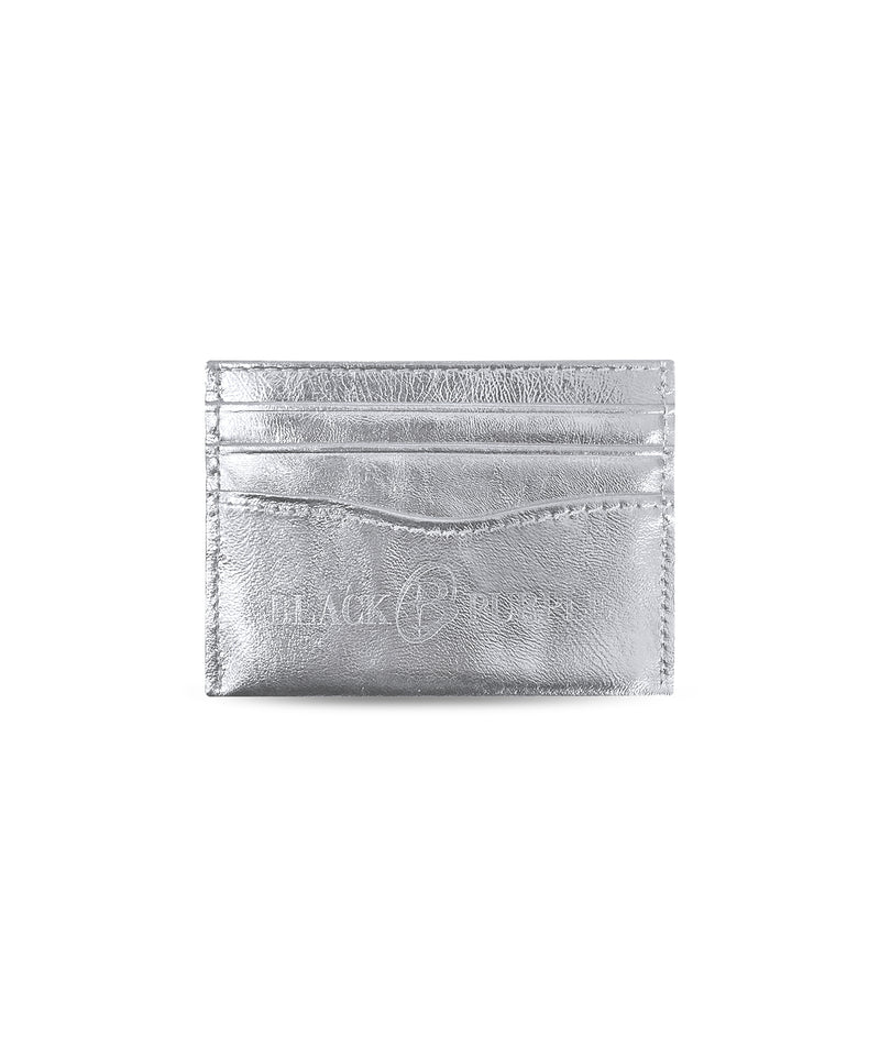 Holic Leather Card Wallet-silver