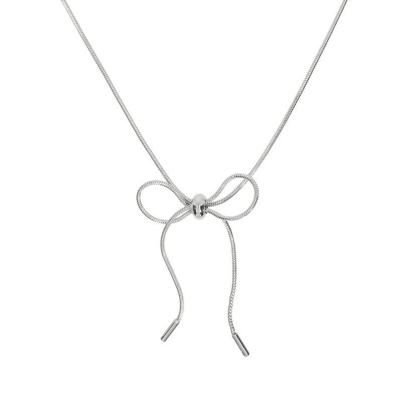 Ribbon Snake Chain Necklace