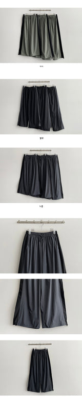 [Short, Basic, Long] [S~XL] [Summer long pants!] ビフォアアイスナイロンカラーパンツ