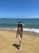 Silk bikini