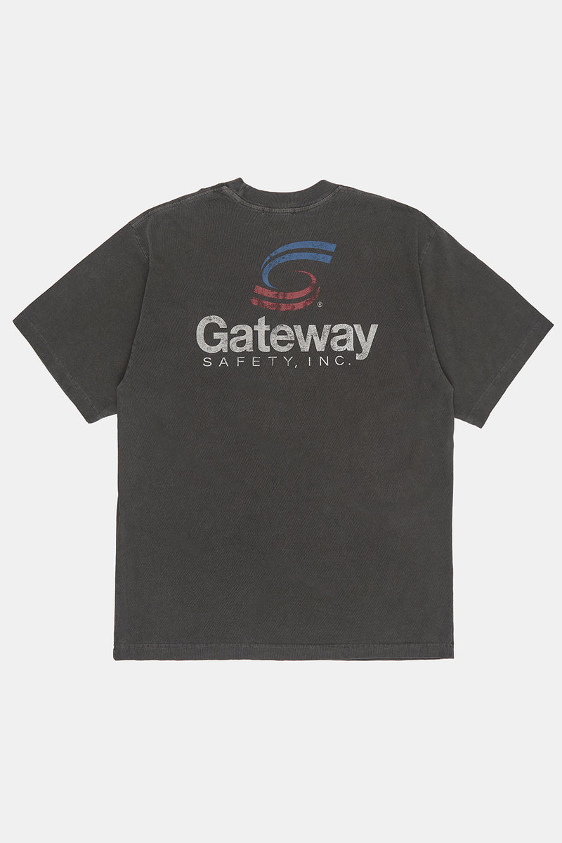 Gateway vintage printed over T-shirt