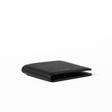 Plain Bi-fold 6CC 1/2 Wallet_Black