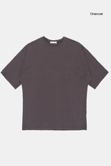 Smooth incision over T-shirt