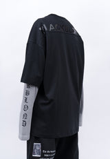 BBD ヒッデンスローガン Tシャツ (ブラック)