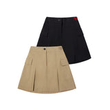 [BettyBoop] Cargo Pleats Mini Skirt_(2 colors)