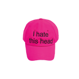I HATE THIS HEAD MESH CAP (HOT PINK)
