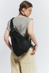 Mineral antler messenger bag (Black)