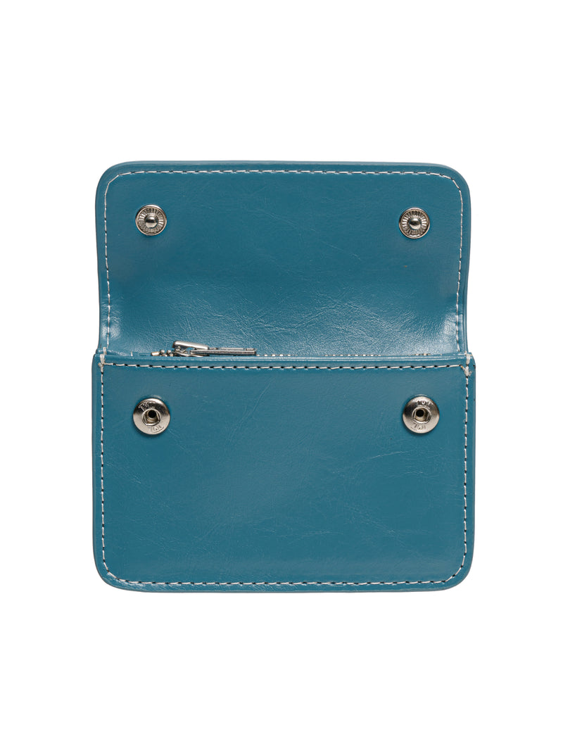 DOT Accordion Coin & Card Wallets dusty blue