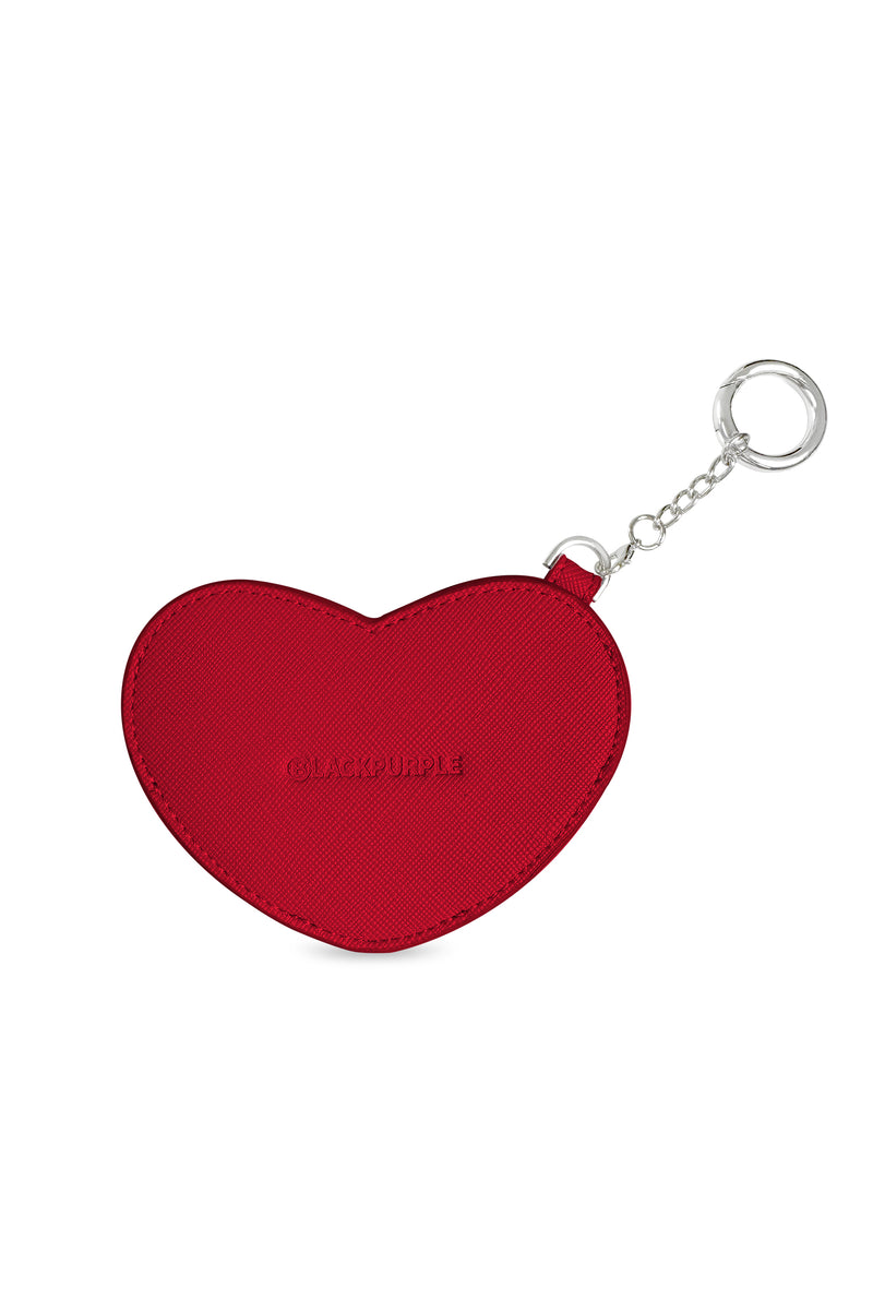 Adorable Heart Card Holder Keyring (4COLOR)