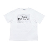 アイヘイトディスTシャツ (WHITE)