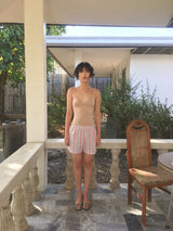 stripe shorts_pink